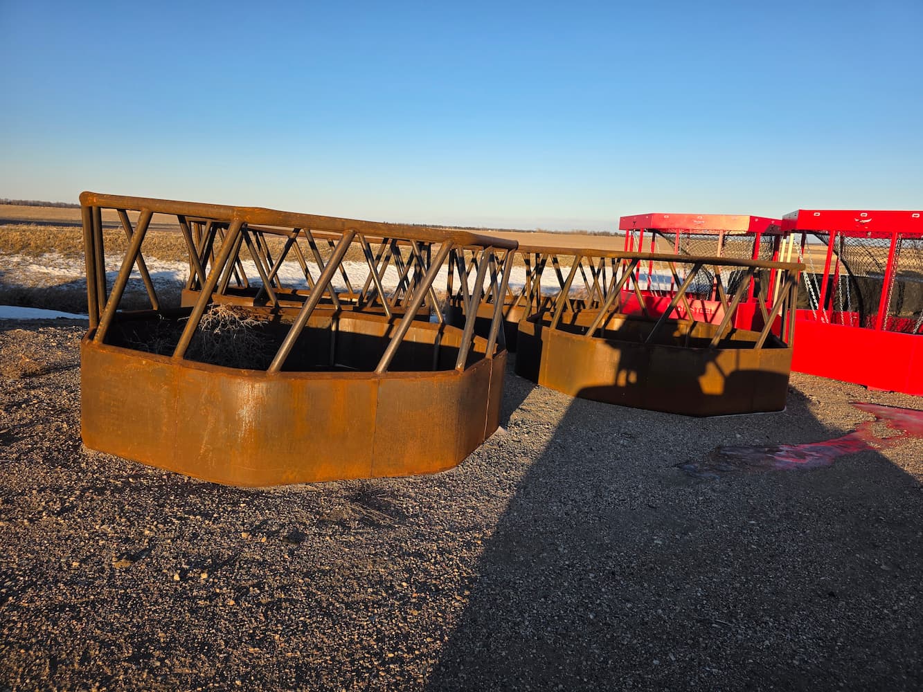 6.5' Heavy Duty Bale Feeder